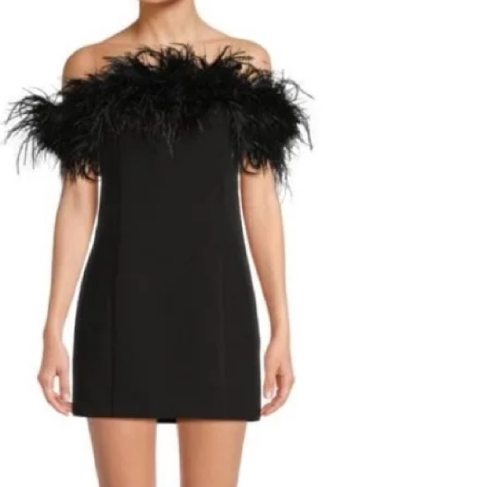 Elegant Black Off-Shoulder Dress